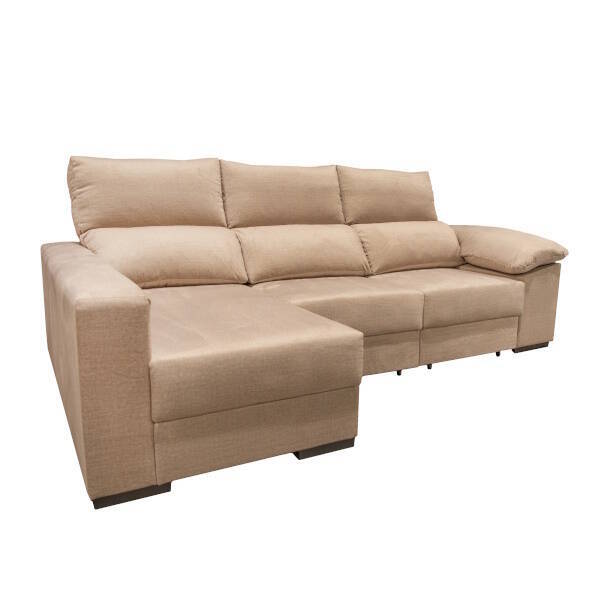 CHAISELONGUE MOD. ALBORAN VF IZQDA C/ MARRON CLARO TELA ALBANY 3 - Imagen 3