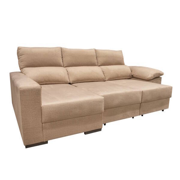 CHAISELONGUE MOD. ALBORAN VF IZQDA C/ MARRON CLARO TELA ALBANY 3 - Imagen 4