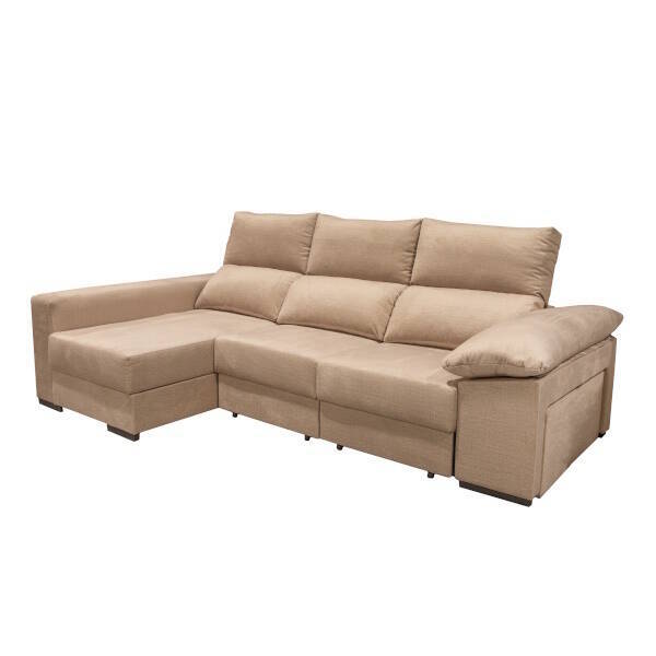 CHAISELONGUE MOD. ALBORAN VF IZQDA C/ MARRON CLARO TELA ALBANY 3 - Imagen 5