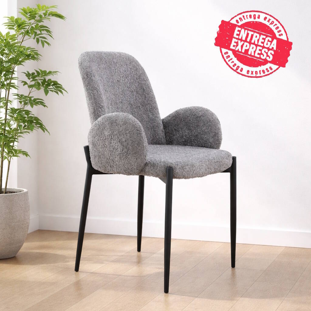 SILLA MOD. BECA TELA C/ GRIS CAJA DE 2 UDS
