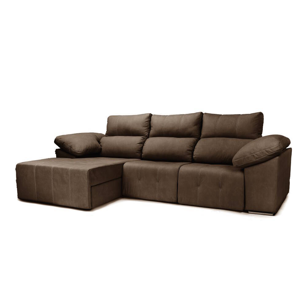 CHAISELONGUE MOD. BOLTO (RELAX) VF IZQDA TELA CHOCOLATE / HILO CONTRASTADO 2 Motores