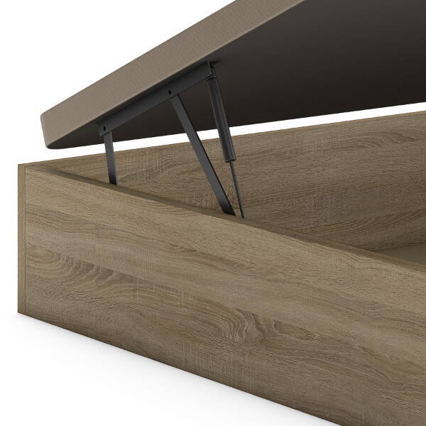 CANAPE MOD. GRECIA (22 MM) 90*190 C/ CAMBRIAN - TAPA VAINILLA - Imagen 3