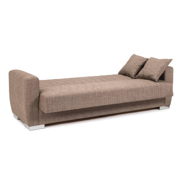SOFA CAMA MOD. DAVIS TELA C/ CHOCOLATE - Imagen 3