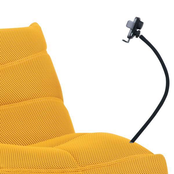 SILLON MOD. DIMIAN ELECTRICO + CARGADOR - TELA C/ MOSTAZA 31037788 - RELAX ELECTRICO - Imagen 3