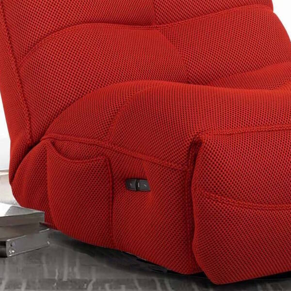 SILLON MOD. DIMIAN ELECTRICO TELA C/ ROJO 31041173 - RELAX ELECTRICO - Imagen 2