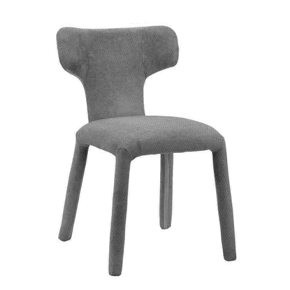 SILLA TAPIZADA MOD. ERIC TELA C/ GRIS SE SIRVE EN CAJAS DE 2 UDS