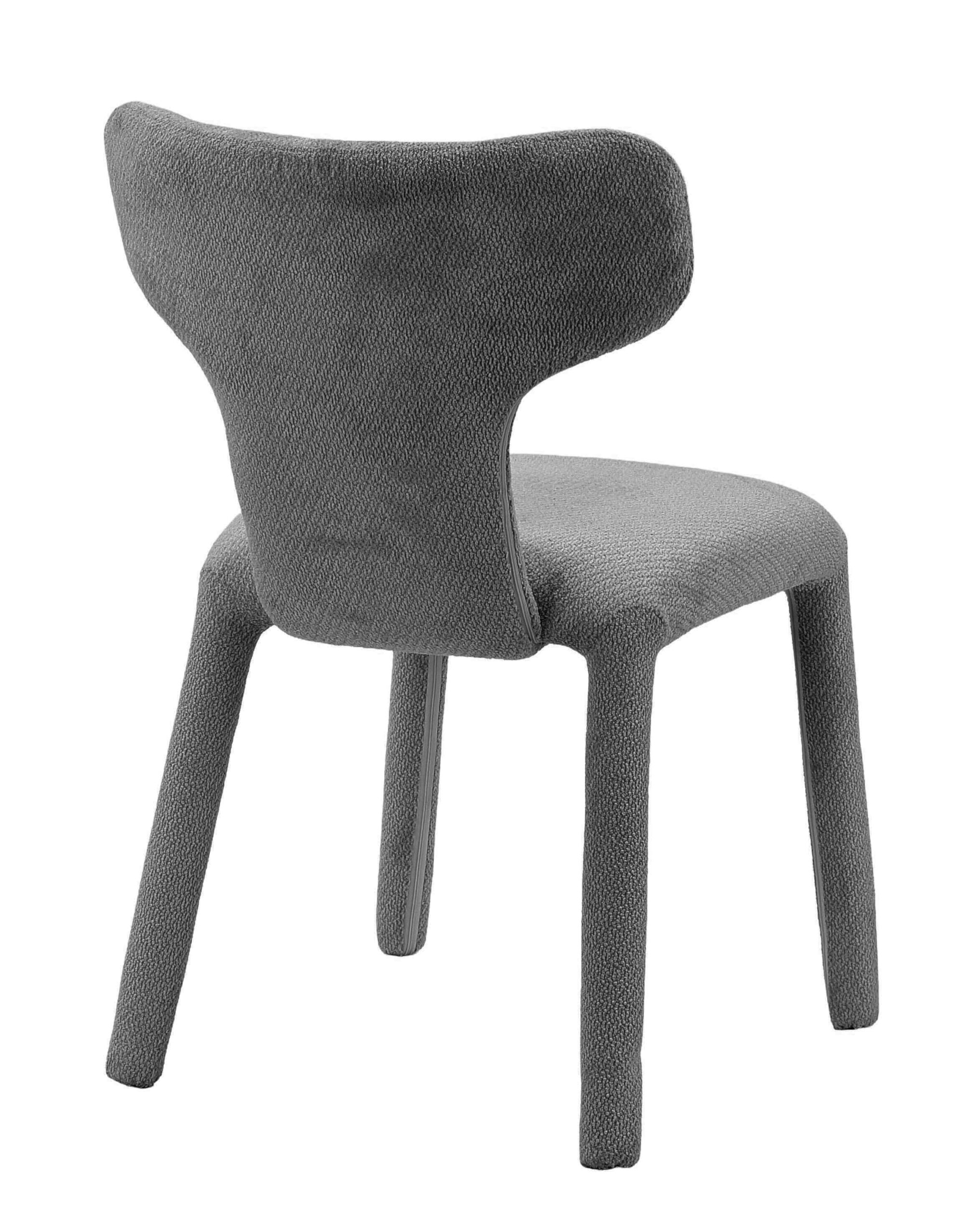 SILLA TAPIZADA MOD. ERIC TELA C/ GRIS SE SIRVE EN CAJAS DE 2 UDS - Imagen 2