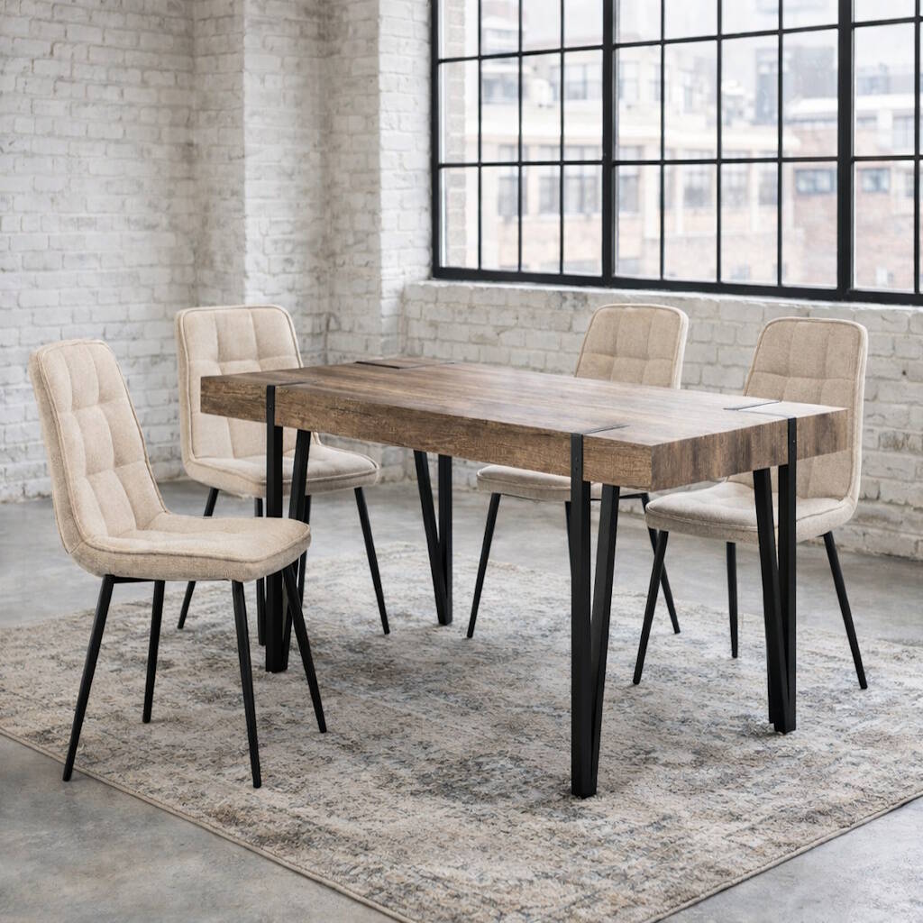 MESA COMEDOR MOD. BERLIN C/ CANYON - Imagen 2