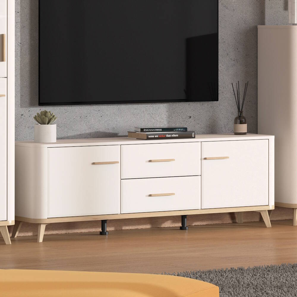 MODULO TV MOD. GALADRIEL (180 cm) C/ CASHMERE