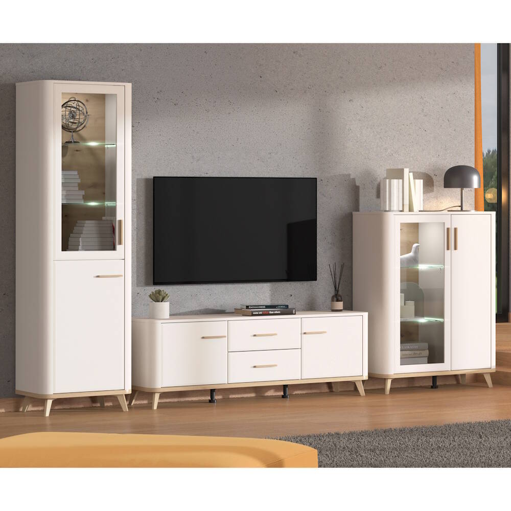 MODULO TV MOD. GALADRIEL (180 cm) C/ CASHMERE - Imagen 3