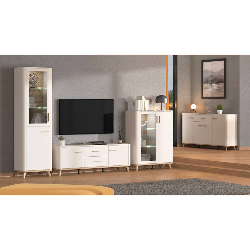 MODULO TV MOD. GALADRIEL (180 cm) C/ CASHMERE - Imagen 2