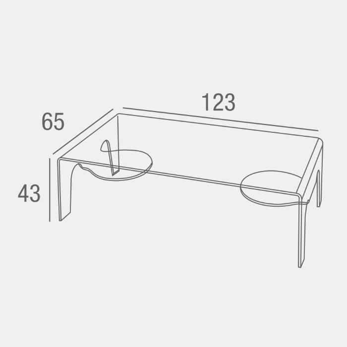 MESA CENTRO MOD. ISOLDA