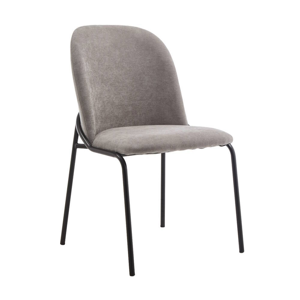 SILLA MOD. IVET PATA NEGRA - TELA C/ GRIS SE SIRVE EN CAJAS DE 2 UDS