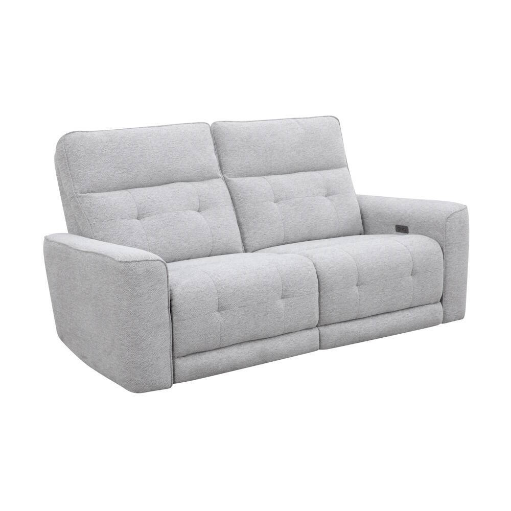 SOFA 3 PL. MOD. KANOI TELA C/ GRIS CLARO 2 RELAX ELECTRICO Sistema gravedad cero