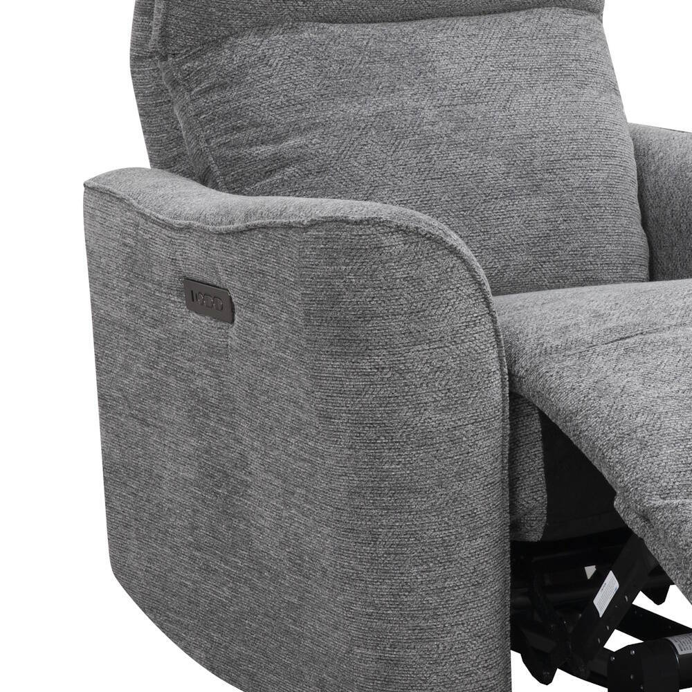 SILLON MOD. KAO TELA C/ GRIS OSCURO RELAX ELECTRICO 2 MOTORES Sistema gravedad cero - Imagen 3