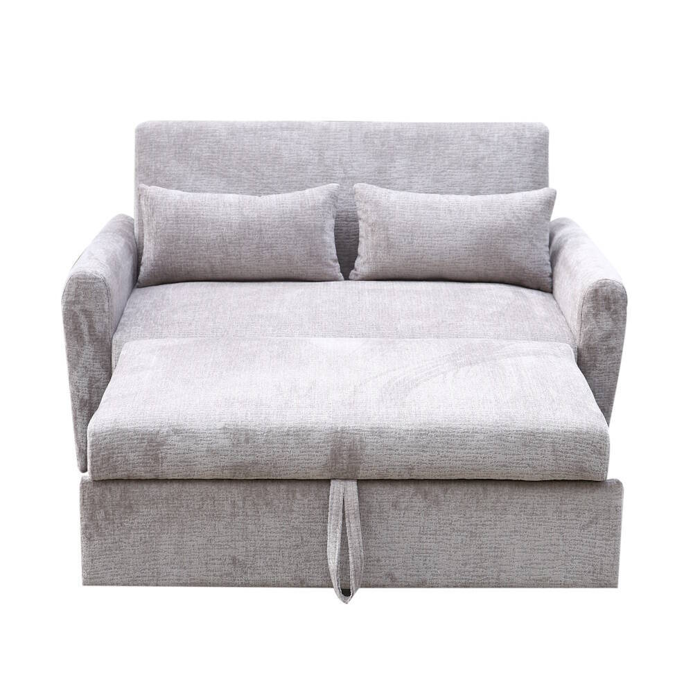 SOFA CAMA MOD. LUCA TELA C/ GRIS - Imagen 6