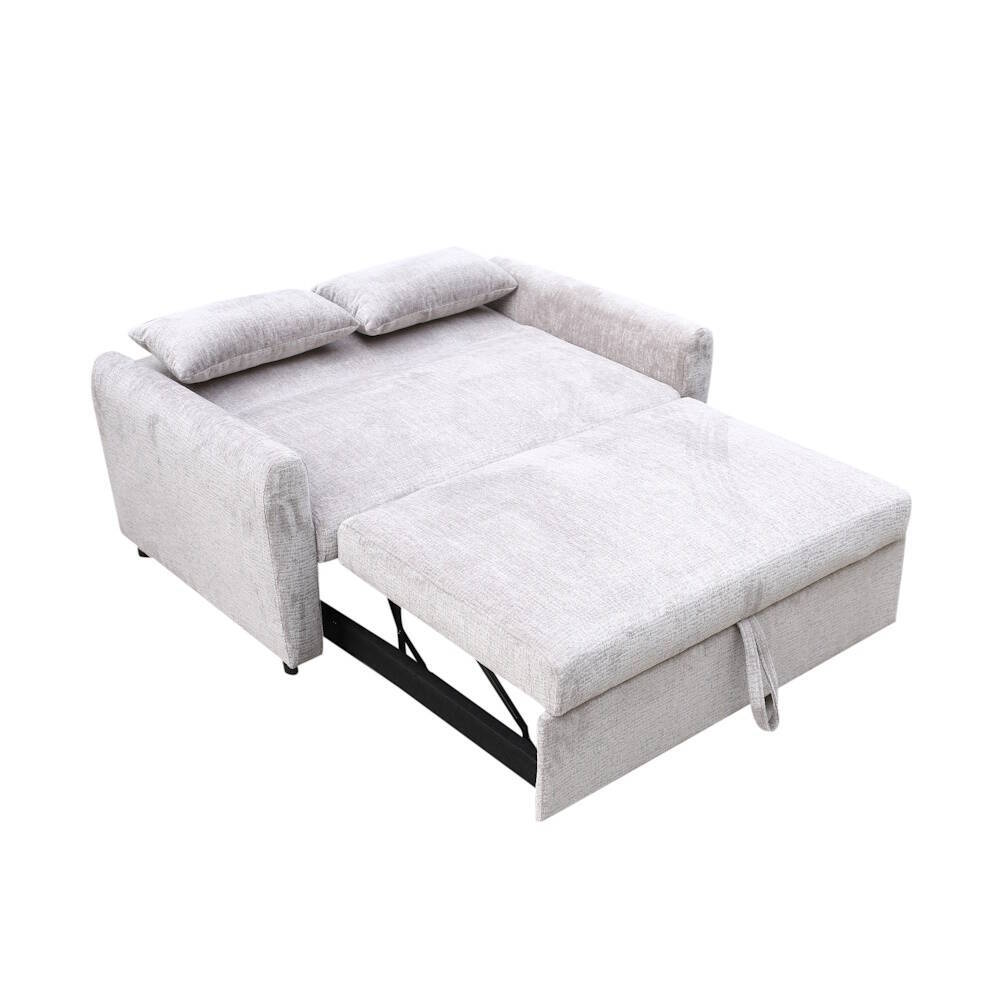 SOFA CAMA MOD. LUCA TELA C/ GRIS - Imagen 7