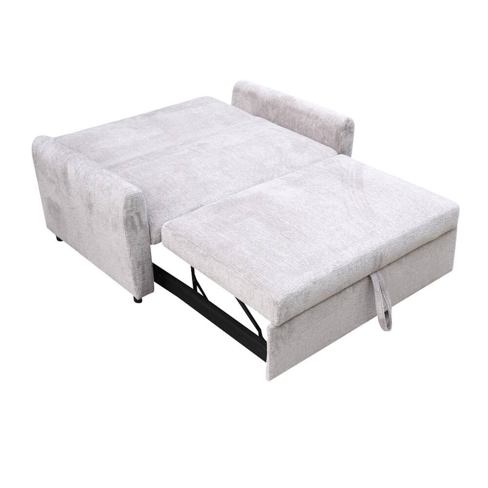 SOFA CAMA MOD. LUCA TELA C/ GRIS - Imagen 9