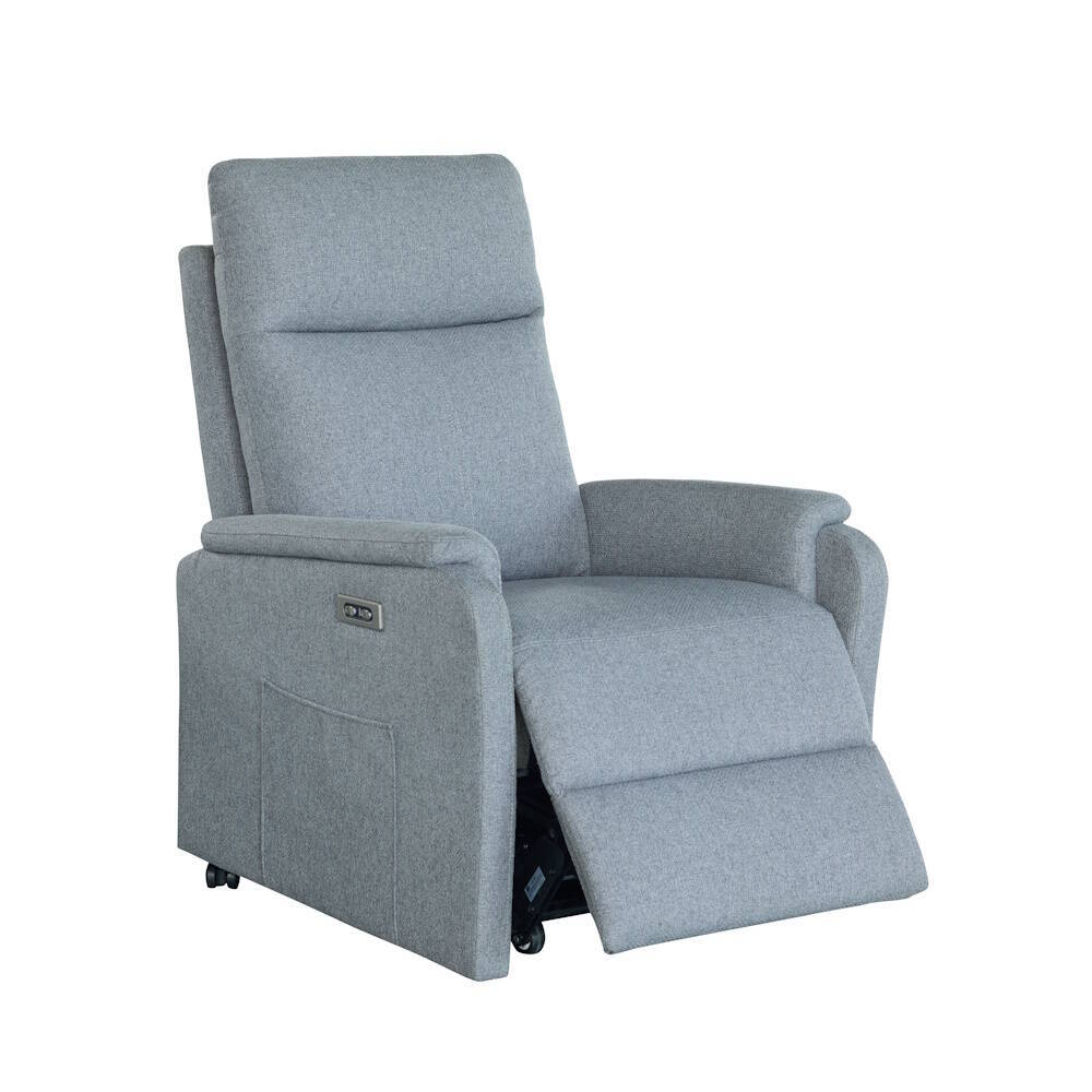 SILLON RELAX MOD. LYRA PWR LIFT TELA C/ GRIS - Imagen 4