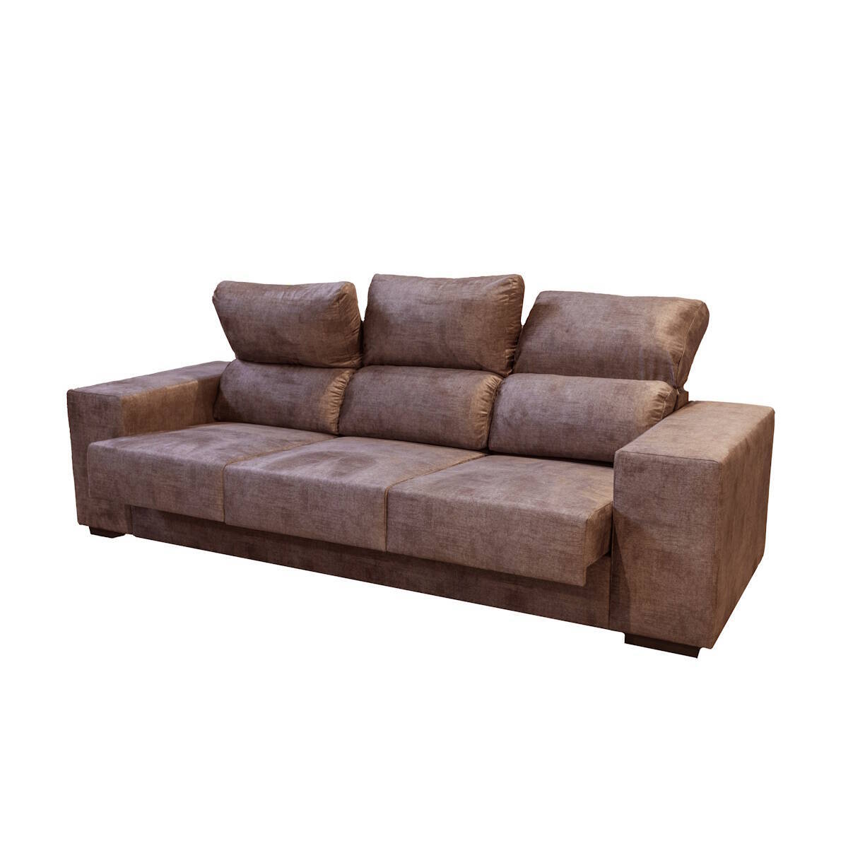 CHAISELONGUE MOD. MALLORCA TELA C/ CHOCOLATE TELA HANOI 11 - Imagen 6