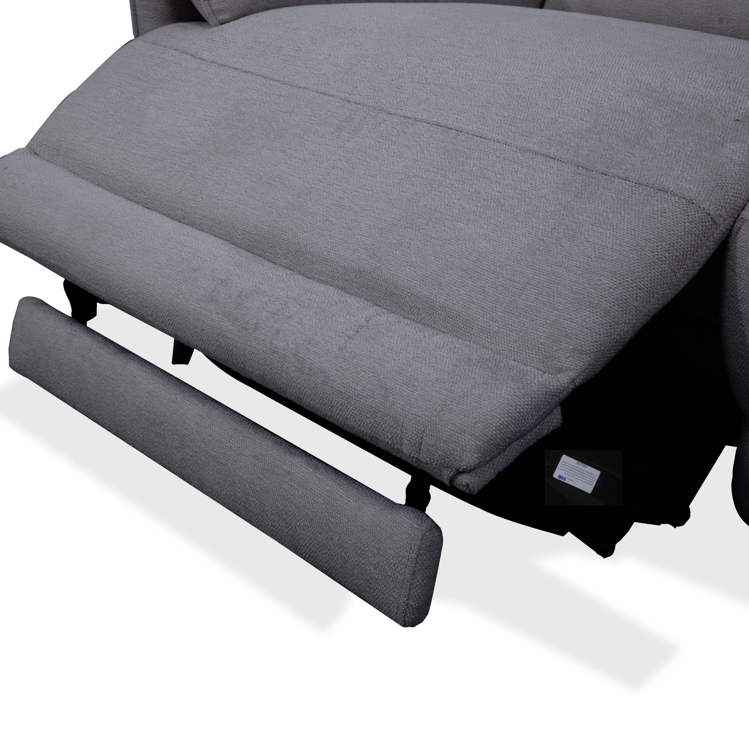CHAISELONGUE MOD. MANDY VF/IZDA TELA C/ GRIS OSCURO 2 RELAX ELECTRICOS - Imagen 6
