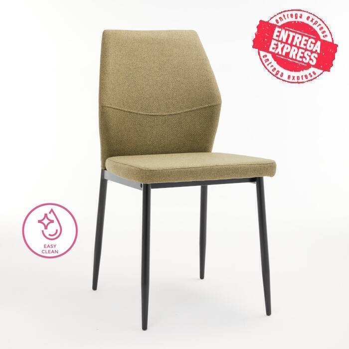 SILLA MOD. MARINA TELA C/ VERDE CAJAS DE 4 UDS
