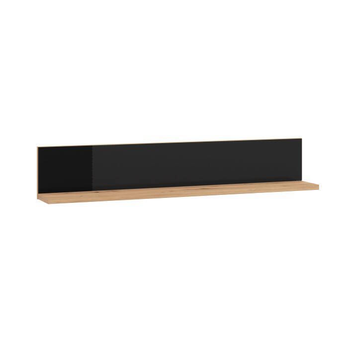 ESTANTE MOD. MOLISE NEGRO/ROBLE ARTISAN - Imagen 2