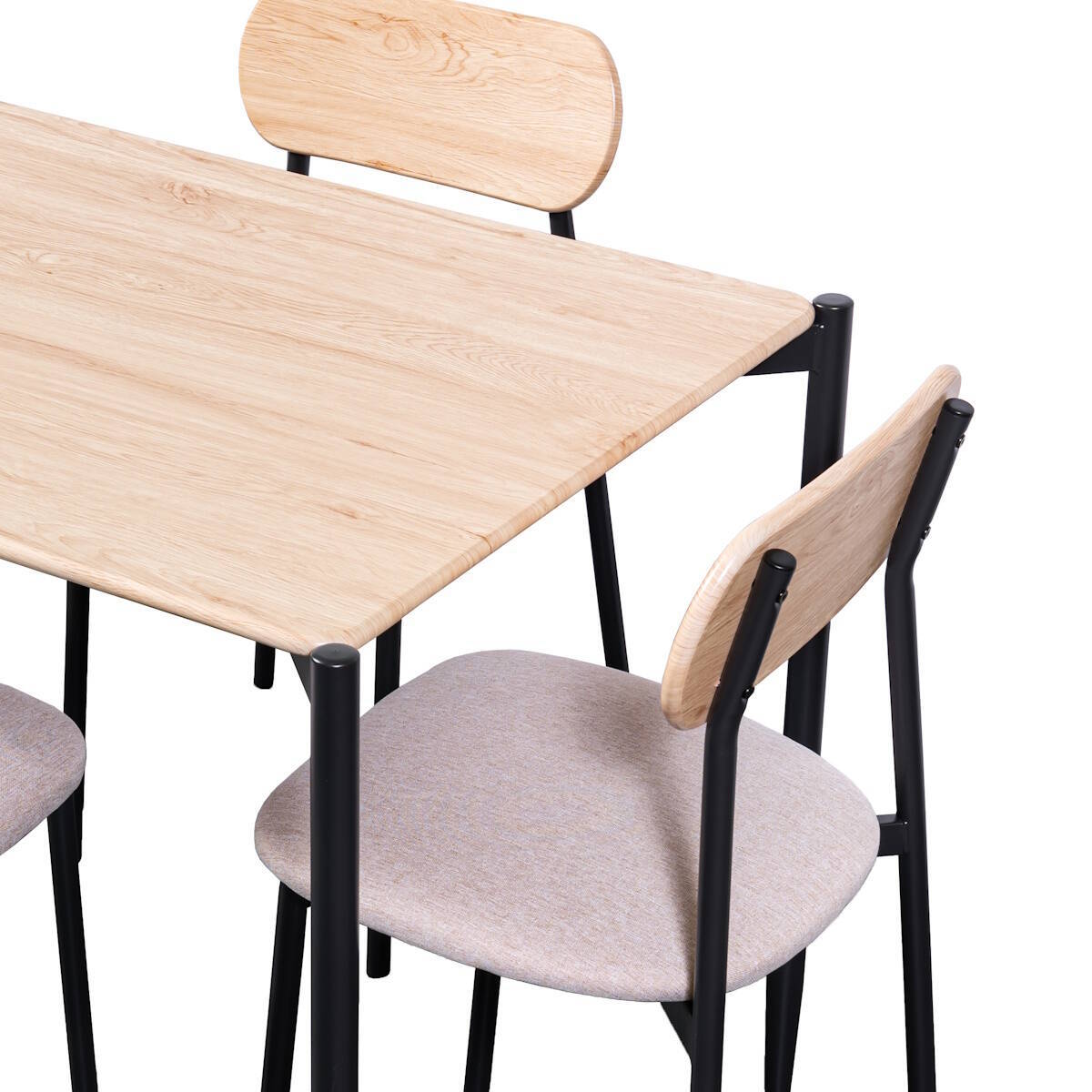 CONJUNTO MESA + 4 SILLAS MOD. NAEBA - Imagen 2