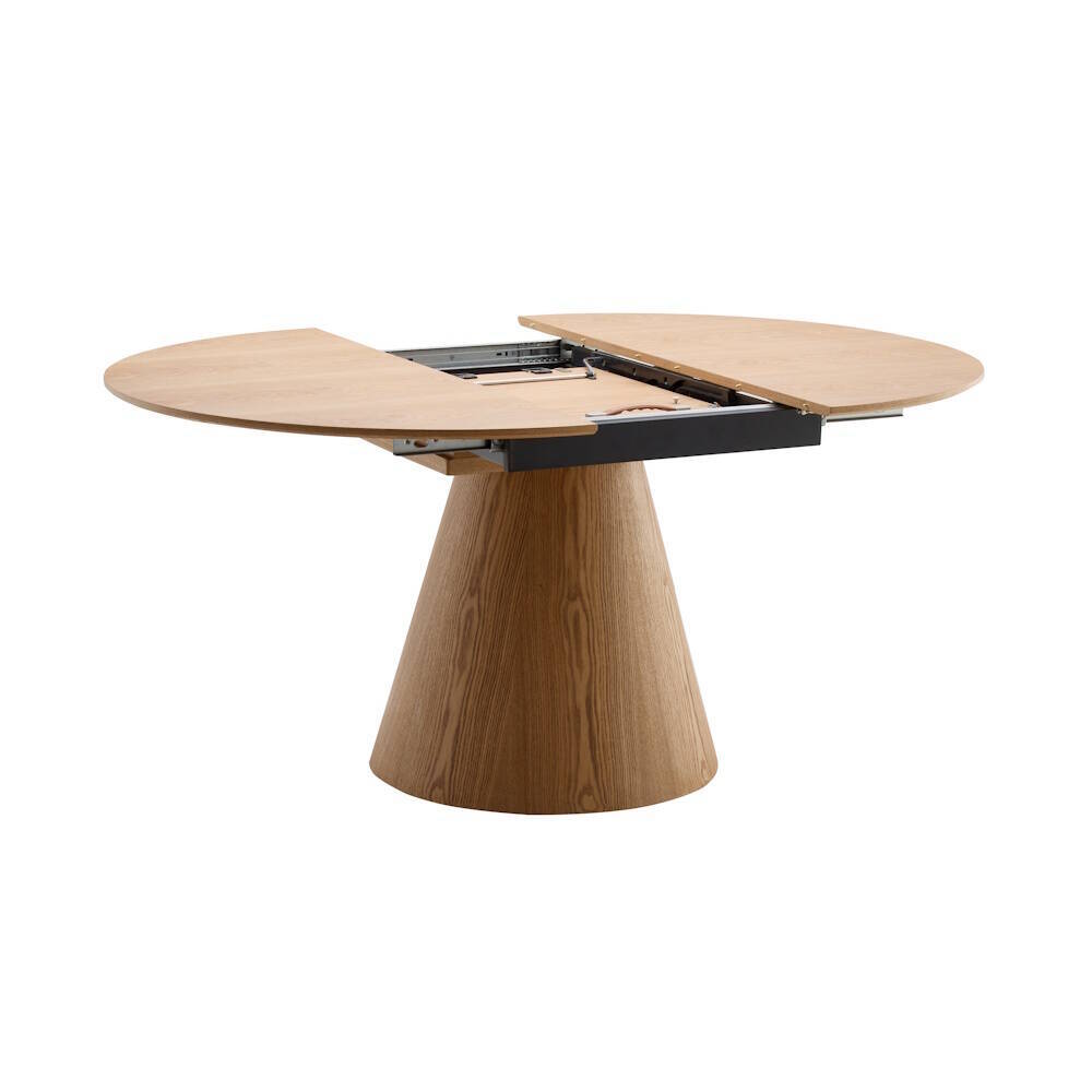 MESA COMEDOR EXTENSIBLE MOD. NEO ACABADO NATURAL 120/160*74 cm - Imagen 5