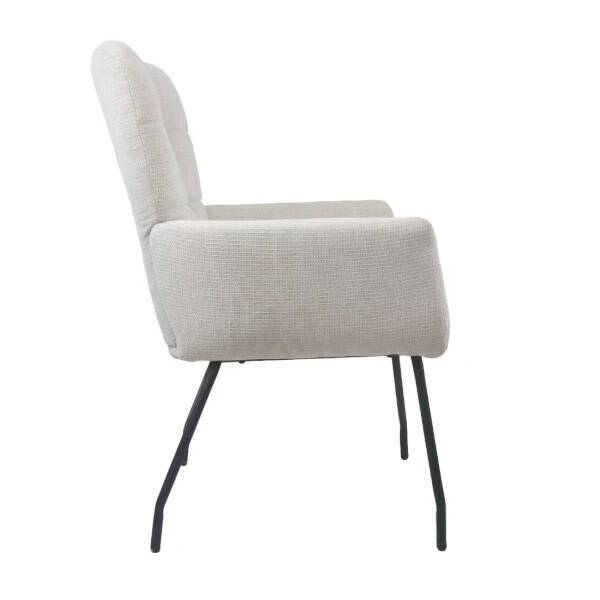 BUTACA MOD. OLENKA TELA C/ BEIGE - Imagen 3