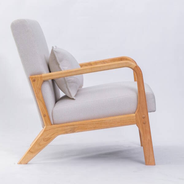 BUTACA MOD. ROMA TELA C/ BEIGE - Imagen 4