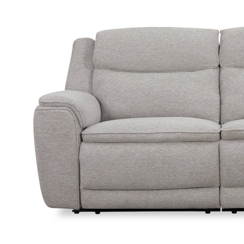SOFA 3 PL. MAXI MOD. SIREL TELA C/ GRIS CLARO 3 RELAX ELECTRICOS 9 MOTORES - Todos los modulos son electrictos - Imagen 2