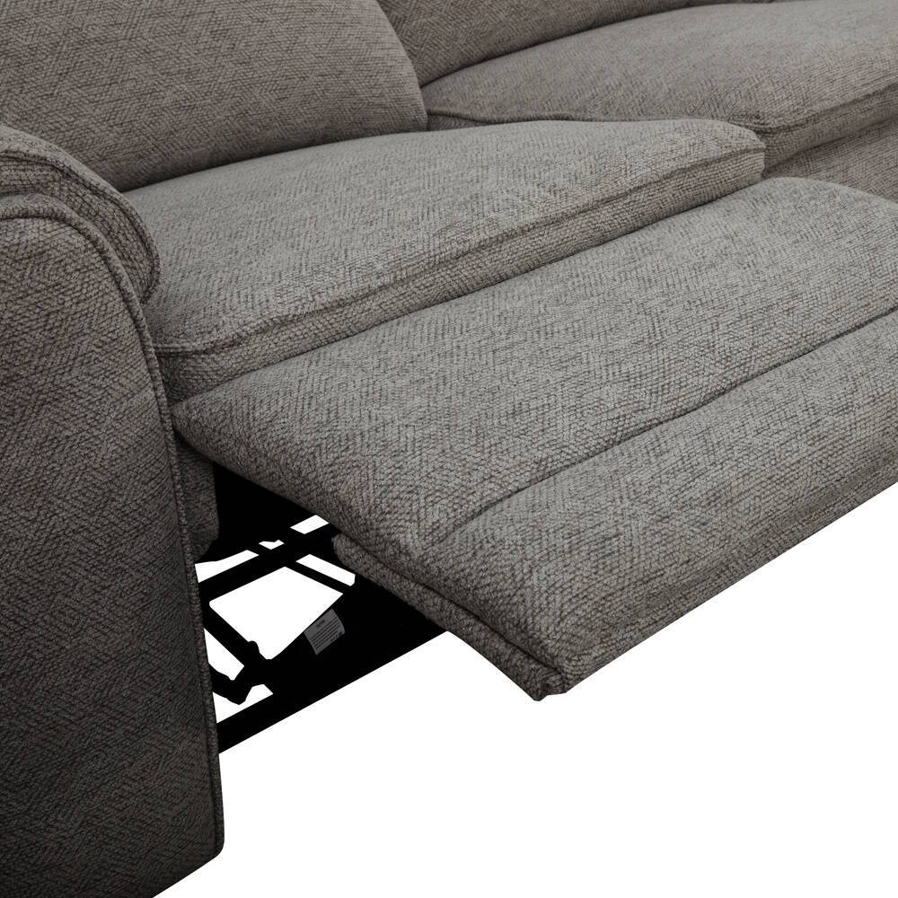 SOFA 3 PL. MAXI MOD. SIREL TELA C/ GRIS OSCURO 3 RELAX ELECTRICOS 9 MOTORES - Todos los modulos son electrictos - Imagen 4