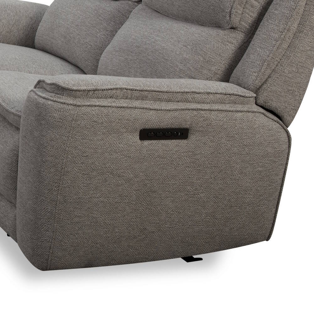 SOFA 3 PL. MAXI MOD. SIREL TELA C/ GRIS OSCURO 3 RELAX ELECTRICOS 9 MOTORES - Todos los modulos son electrictos - Imagen 3