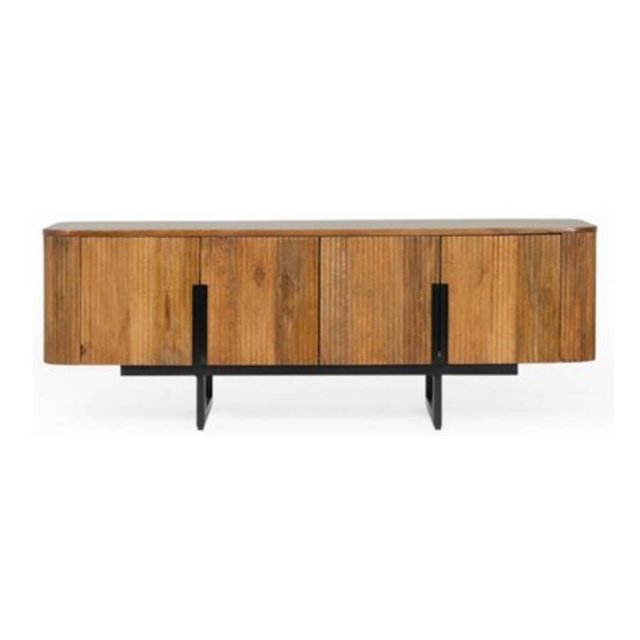 MODULO TV MOD. TAVIRA 140 cm Fabricado en madera maciza de mango