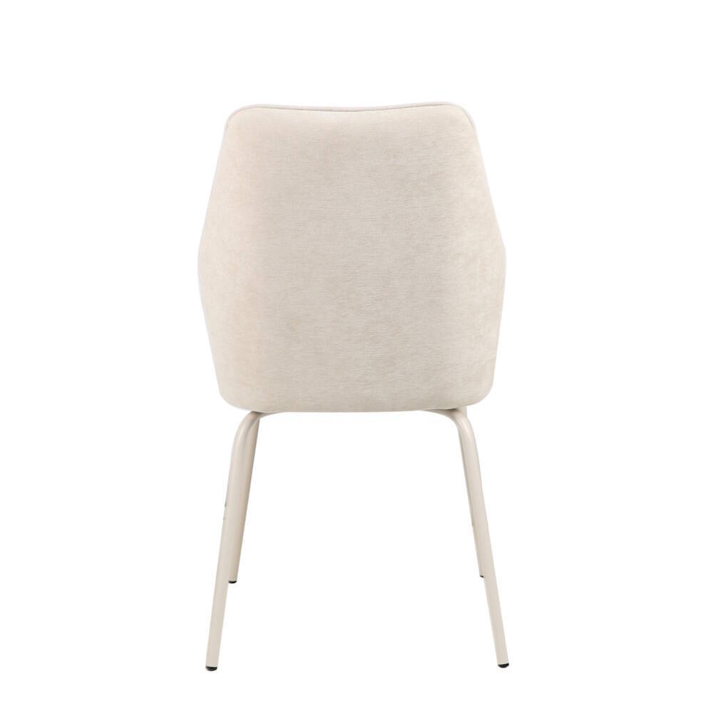 SILLA MOD. TRIANA TELA C/ BEIGE - PATA CREMA CAJAS DE 4 UDS. - Imagen 5
