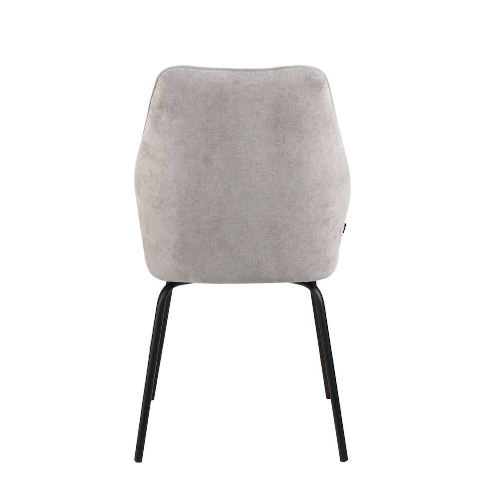 SILLA MOD. TRIANA TELA C/ GRIS- PATA NEGRA CAJAS DE 4 UDS. - Imagen 5