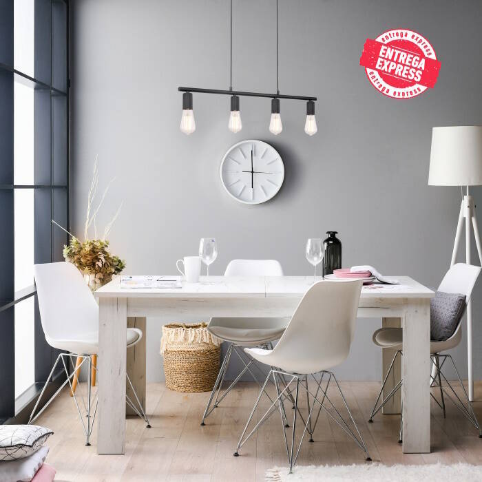 MESA COMEDOR MOD. BELEN C/ ROBLE BLANCO EXT.