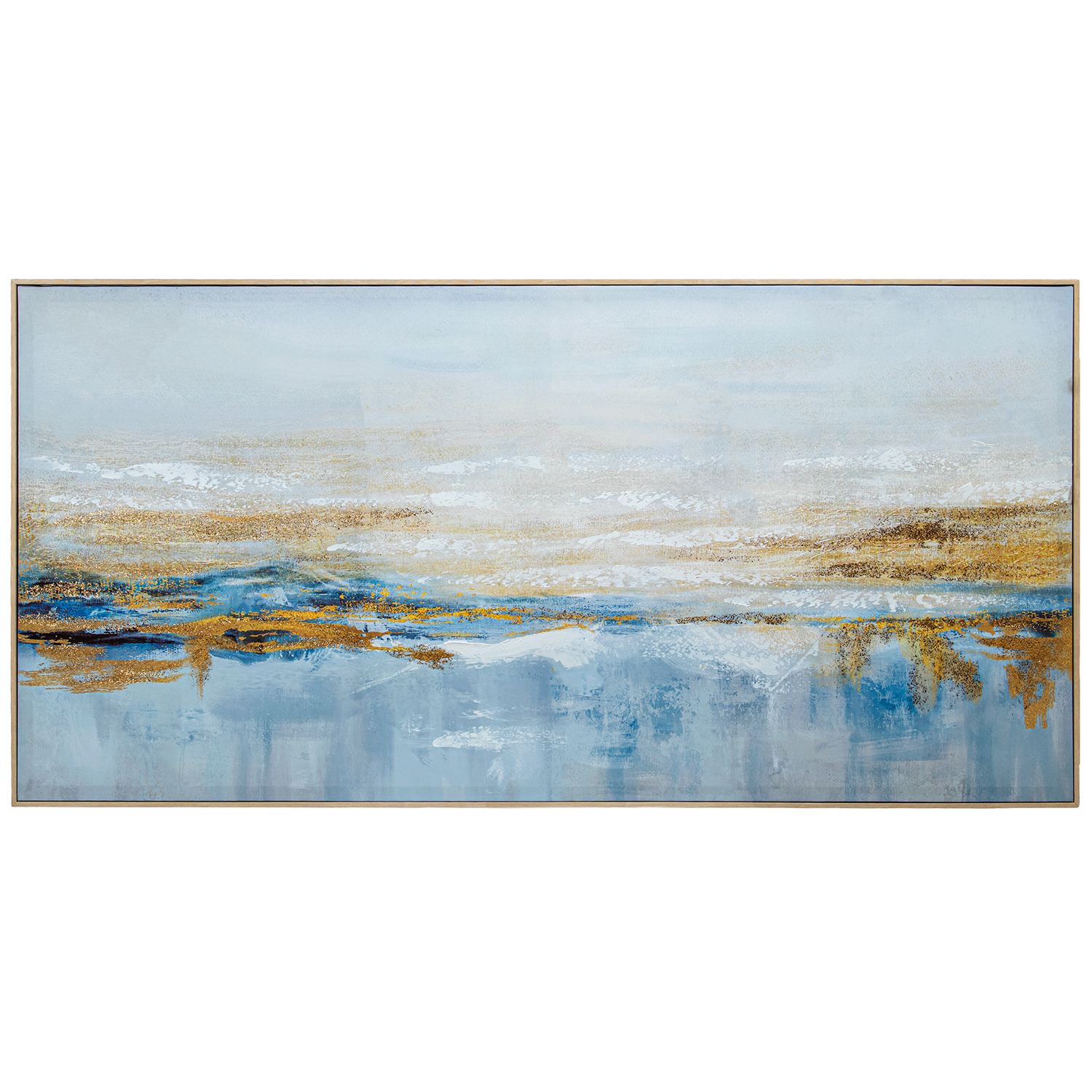 CUADRO LIENZO MADERA C/MARCO 70X90 CM. ABSTRACTO