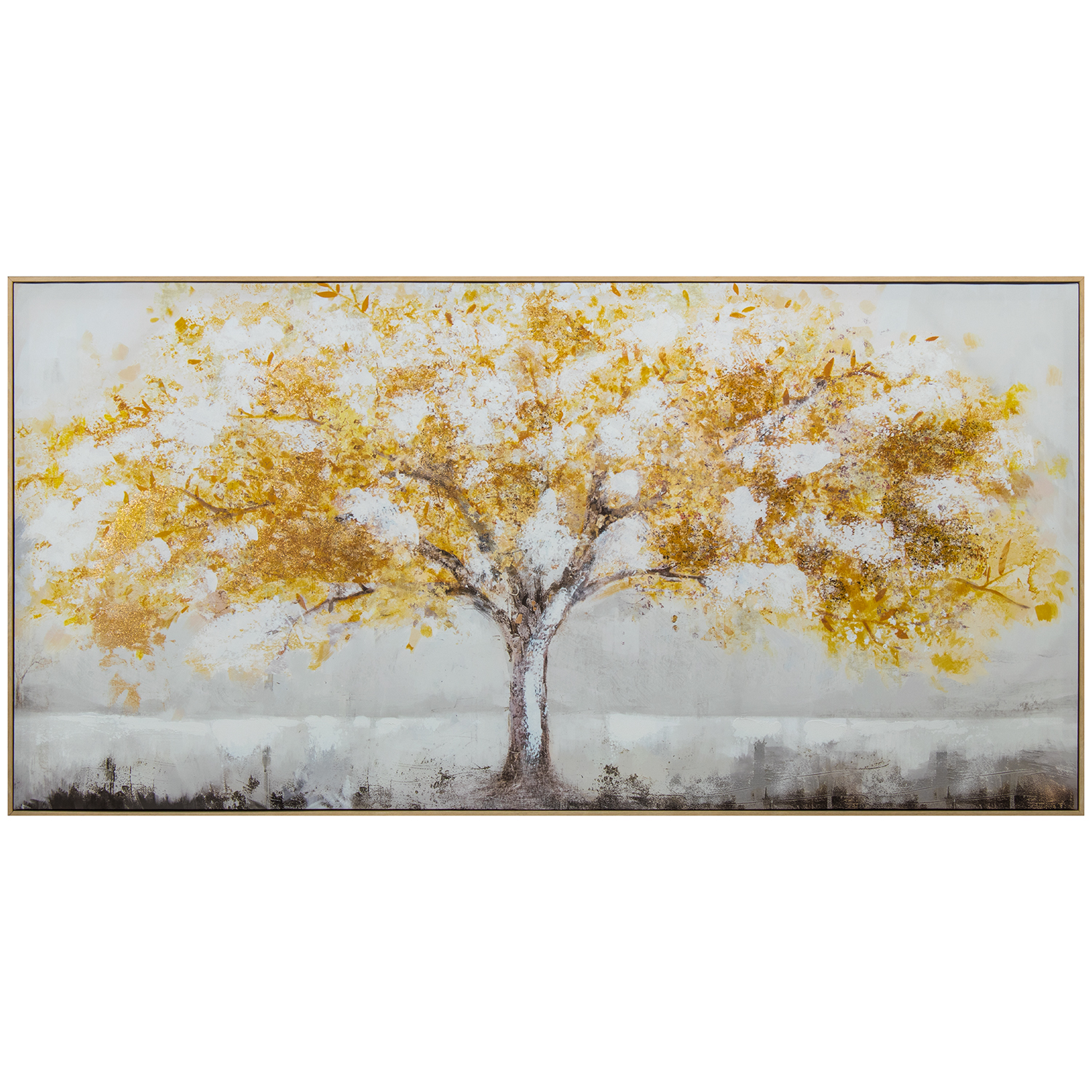 CUADRO LIENZO MADERA C/MARCO 70X140 CM. ABSTRACTO