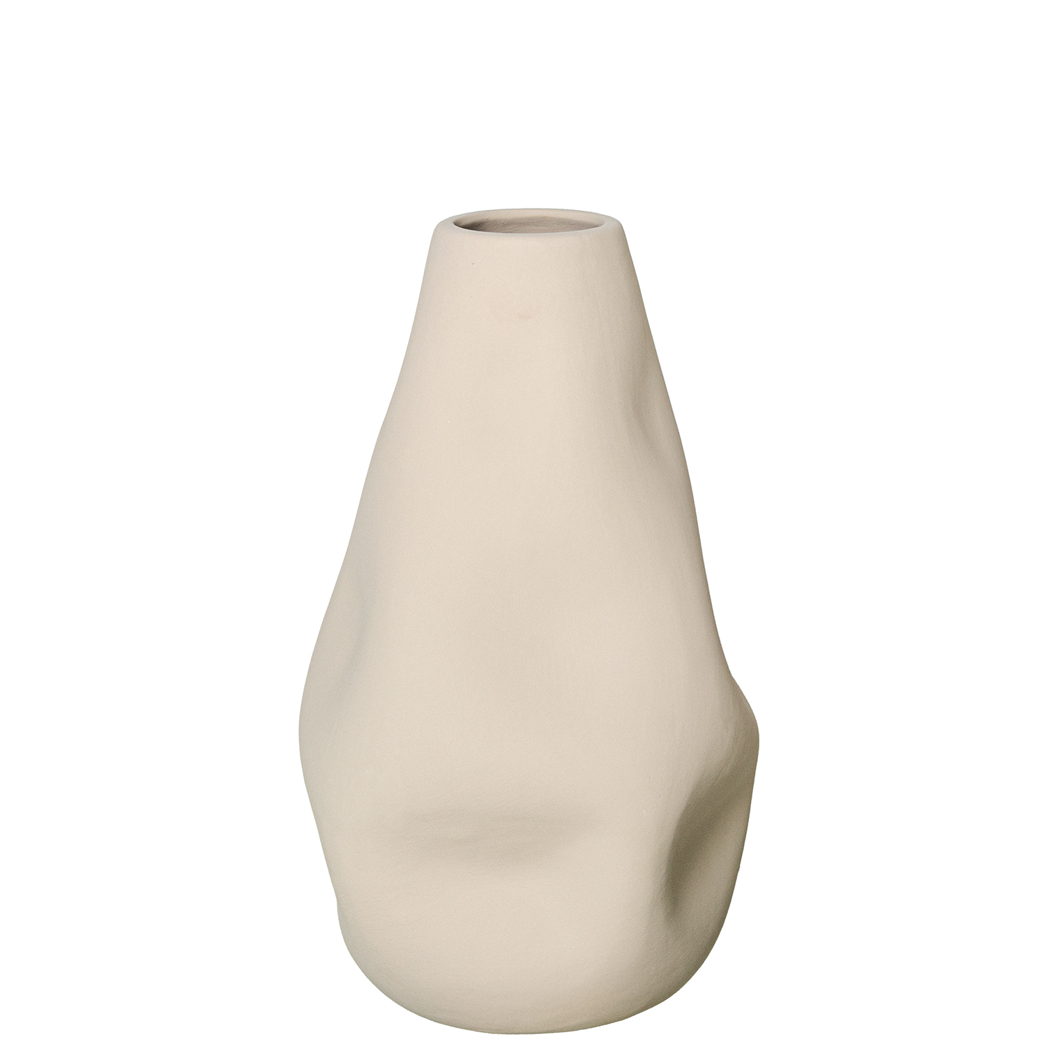 JARRON CERAMICA IMPERMEABLE 28CM VERDE