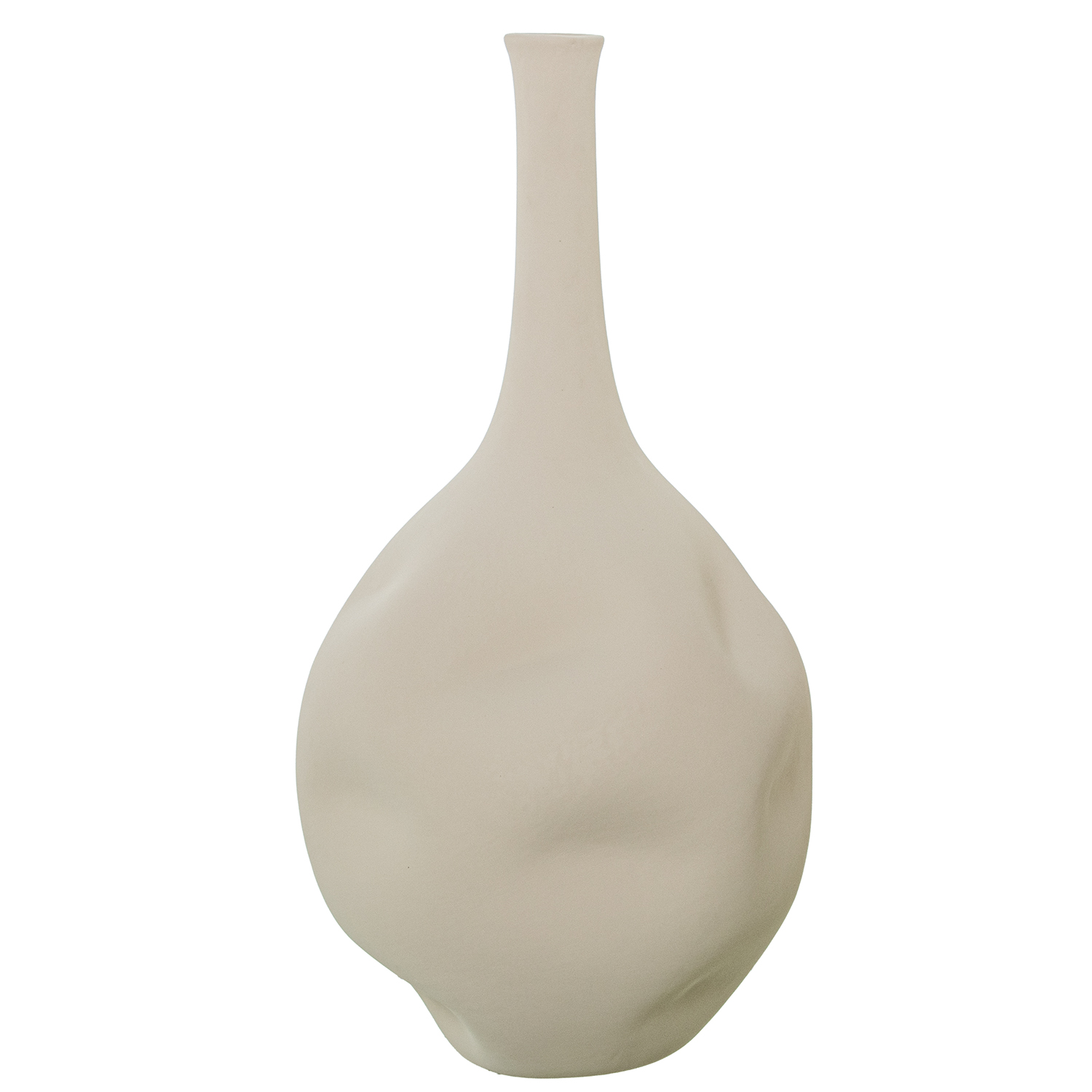 JARRON CERAMICA 46CM BEIGE