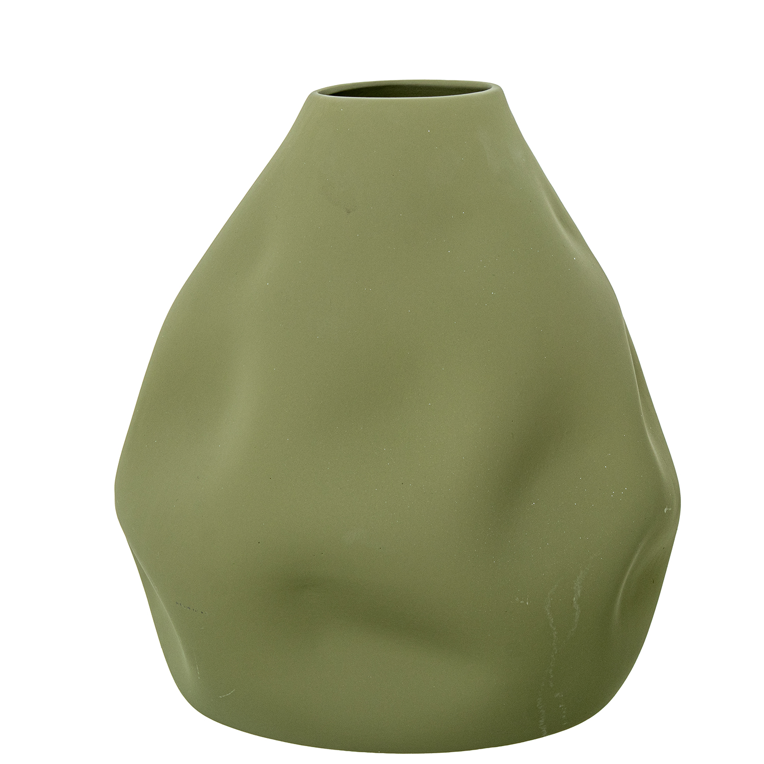 JARRON CERAMICA IMPERMEABLE 34CM VERDE