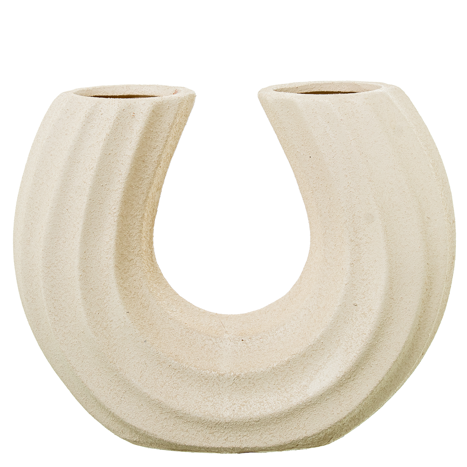 JARRÓN CERÁMICA 18,5CM CRUDO