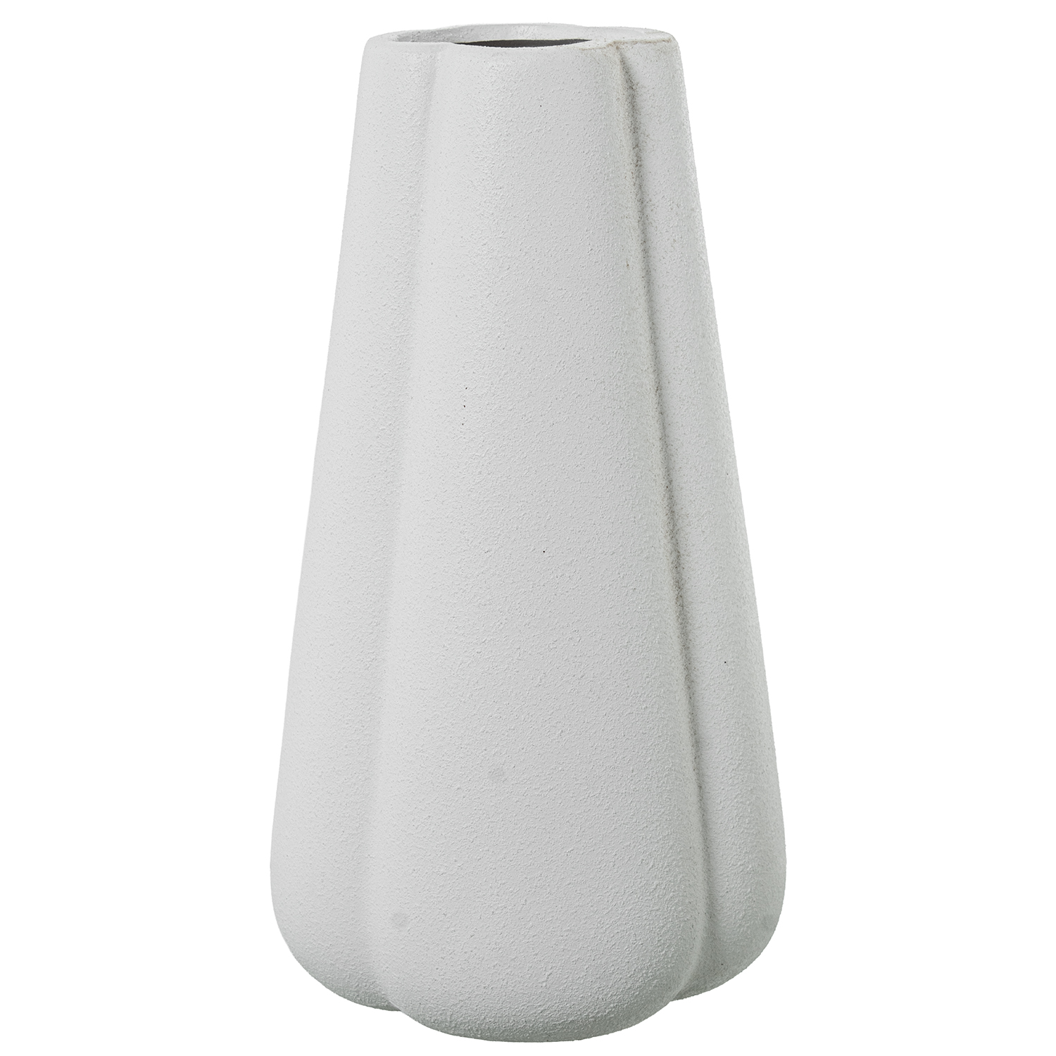 JARRÓN CERÁMICA 36CM BLANCO