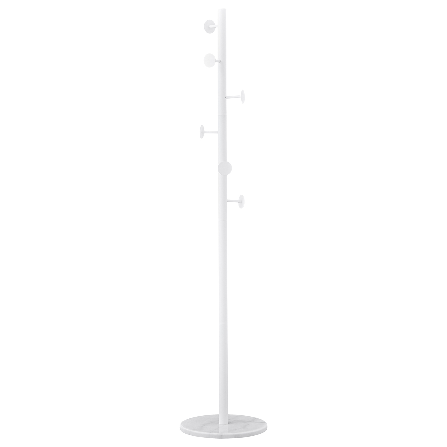 PERCHERO METAL BLANCO BASE MAROL