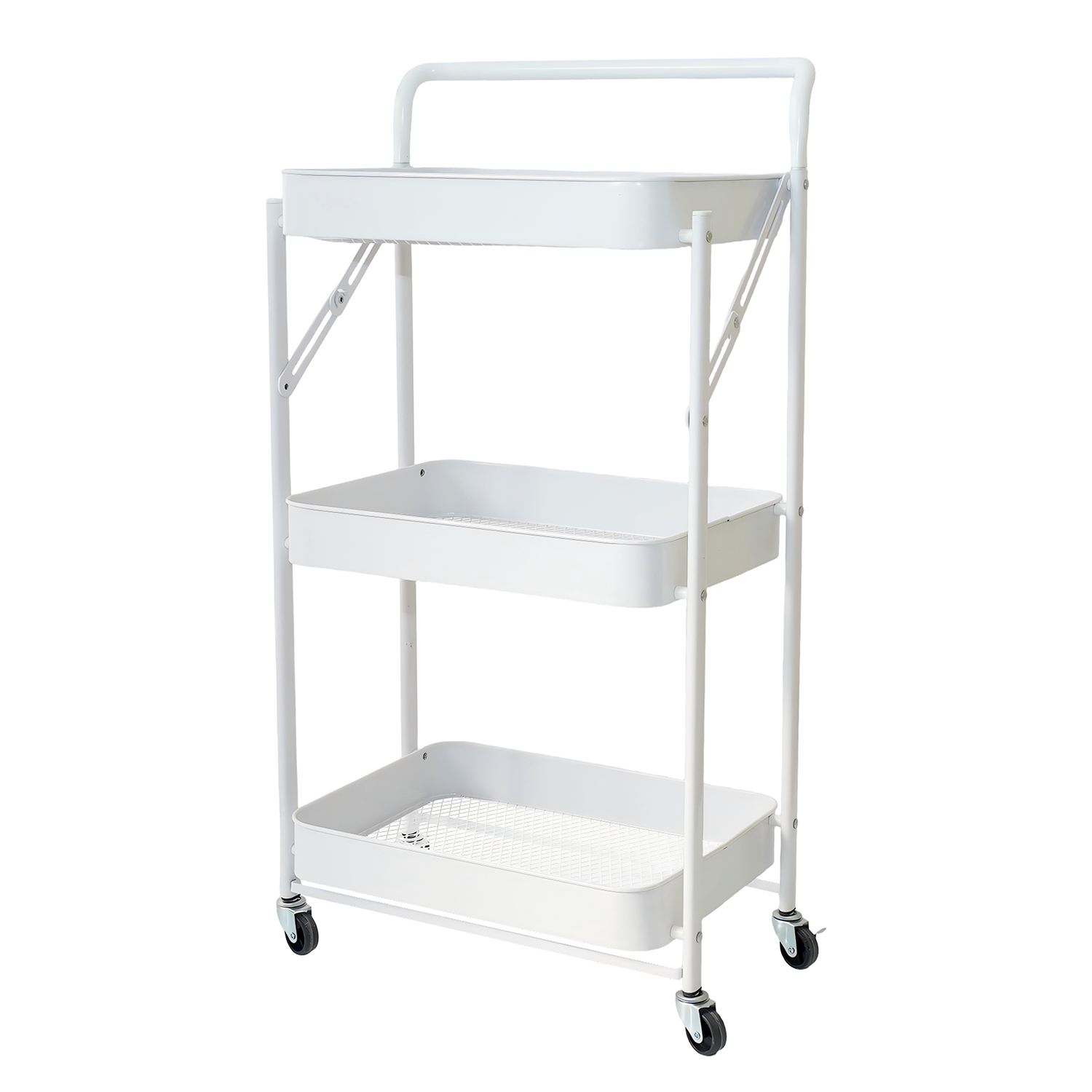 CARRITO ALMACENAMIENTO METAL BEGRO 3 BALDAS