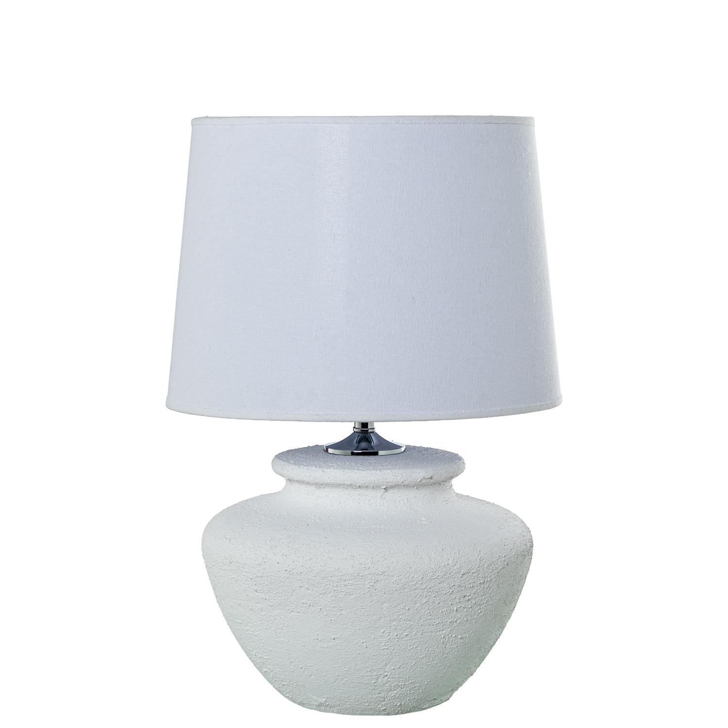 Lámpara sobremesa cerámica blama +97764 1xe27 max.40w no inc
