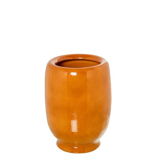 JARRÓN CERÁMICA 32CM MOSTAZA BNA