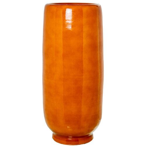 JARRÓN CERÁMICA 82CM MOSTAZA BRILLO